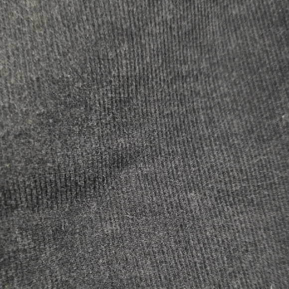 Banana Republic Martin Women's Relaxed Corduroy Charcoal  Wide leg Pants - Picture 5 of 6